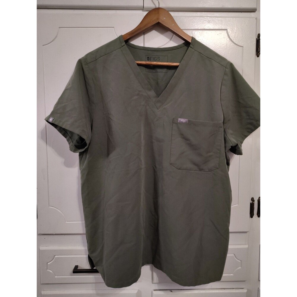 FIGS Catarina Green One Pocket Scrub Top Size Extra Large XL